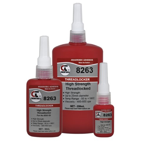 CHEMTOOLS 8263 HIGH STRENGTH THREADLOCKER 10 ML